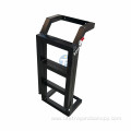 Aluminum fold ladder rack